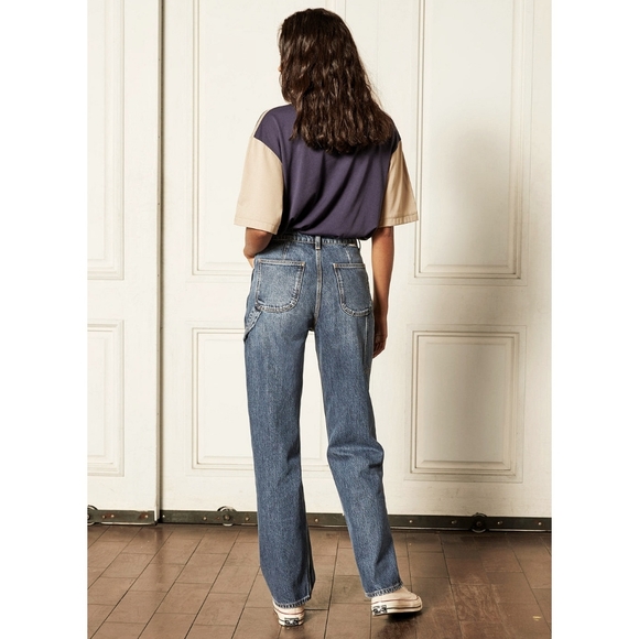 Boyish The Ziggy Boyfriend Carpenter Organic Denim Cargo Jeans - Picture 10 of 10